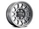 Method Race Wheels MR703 Bead Grip Gloss Titanium 6-Lug Wheel; 17x8.5; 0mm Offset (99-06 Sierra 1500)