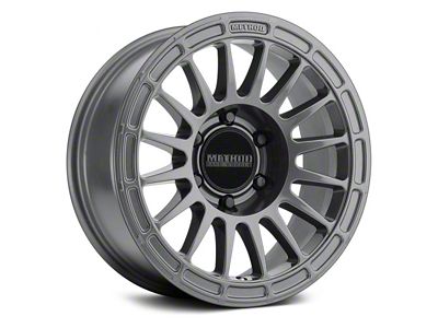 Method Race Wheels MR314 Gloss Titanium 6-Lug Wheel; 17x7.5; 25mm Offset (99-06 Silverado 1500)