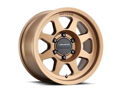 Method Race Wheels MR701 Bronze 6-Lug Wheel; 17x9; -12mm Offset (23-25 Canyon)