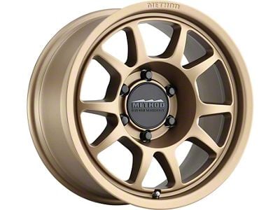 Method Race Wheels MR702 Bead Grip Bronze 6-Lug Wheel; 17x8.5; 0mm Offset (23-25 Canyon)