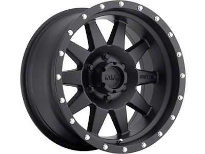 Method Race Wheels MR301 The Standard Matte Black 6-Lug Wheel; 18x9; -12mm Offset (23-25 Colorado)