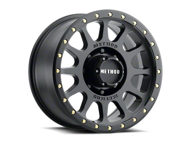 Method Race Wheels MR305 NV HD Matte Black 8-Lug Wheel; 18x9; 18mm Offset (17-22 F-350 Super Duty SRW)