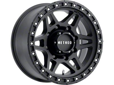 Method Race Wheels MR312 Matte Black 8-Lug Wheel; 17x8.5; 0mm Offset (19-24 RAM 2500)