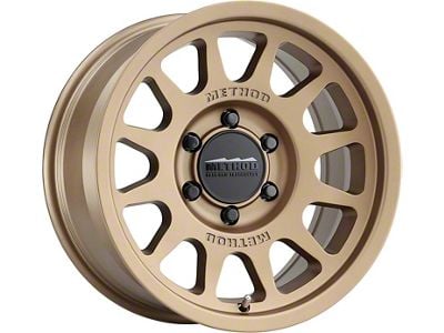 Method Race Wheels MR703 Bead Grip Bronze 6-Lug Wheel; 17x8.5; 0mm Offset (99-06 Sierra 1500)