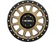 Method Race Wheels MR305 NV HD Bronze with Matte Black Lip 8-Lug Wheel; 18x9; 18mm Offset (07-10 Silverado 2500 HD)