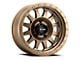 Method Race Wheels MR304 Double Standard Bronze 8-Lug Wheel; 17x8.5; 0mm Offset (07-10 Silverado 3500 HD SRW)