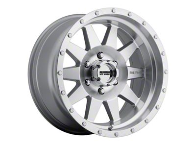 Method Race Wheels MR301 The Standard Machined 6-Lug Wheel; 17x9; -12mm Offset (21-24 Tahoe)