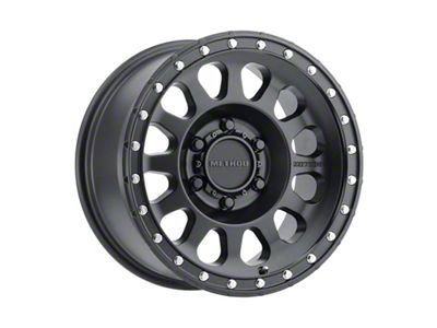 Method Race Wheels MR315 Matte Black 6-Lug Wheel; 17x8.5; 0mm Offset (21-24 Tahoe)