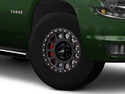 Method Race Wheels MR305 NV Matte Black 6-Lug Wheel; 17x8.5; 25mm Offset (15-20 Tahoe)