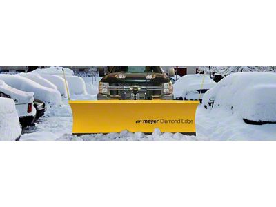 Meyer 8-Foot Diamond Edge Snow Plow (Universal; Some Adaptation May Be Required)