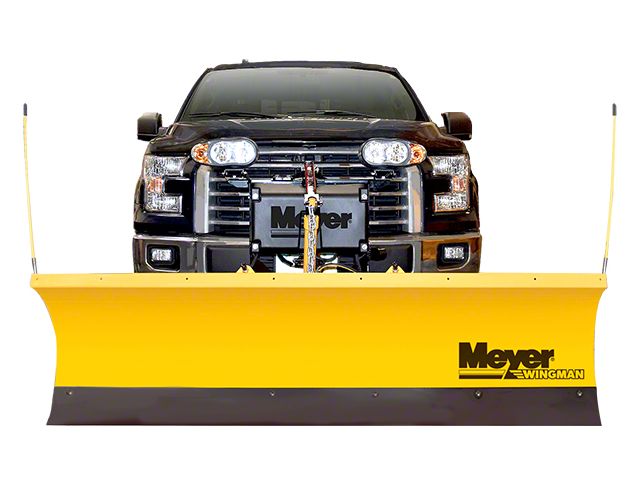 Meyer 80-Inch WingMan Fully Hydraulic Snow Plow (Universal; Some Adaptation May Be Required)