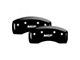 MGP Brake Caliper Covers with MGP Logo; Black; Front and Rear (15-20 Colorado)