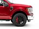 MGP Brake Caliper Covers with Ford Oval Logo; Red; Front and Rear (21-24 F-150)