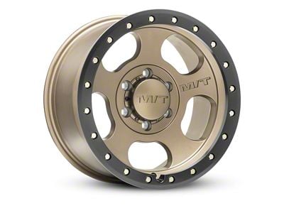 Mickey Thompson Canyon Pro Satin Bronze with Black Lip 6-Lug Wheel; 17x9; 0mm Offset (07-14 Yukon)