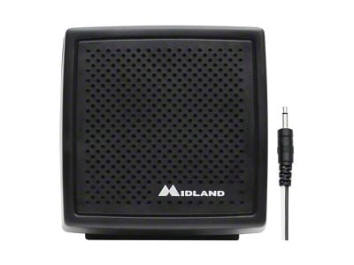 Midland Radio Deluxe External Speaker (Universal; Some Adaptation May Be Required)