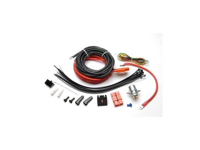 Mile Marker Rear Mount Winch Quick Disconnect Kit; Electric