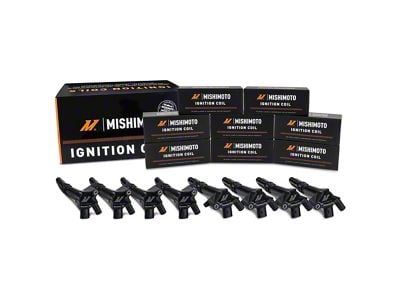 Mishimoto Ignition Coil; 8-Pack (10-14 6.2L F-150)