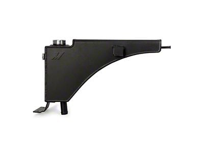 Mishimoto Aluminum Degas Tank Kit; Micro-Wrinkle Black (99-03 7.3L Powerstroke F-250 Super Duty)