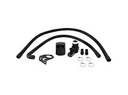 Mishimoto Baffled Oil Catch Can; Black (08-10 6.4L Powerstroke F-250 Super Duty)