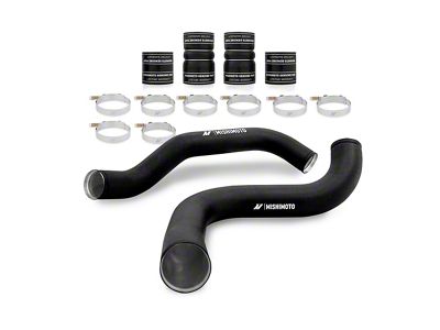 Mishimoto Intercooler Pipe and Boot Kit; Wrinkle Black (99-03 7.3L Powerstroke F-250 Super Duty)