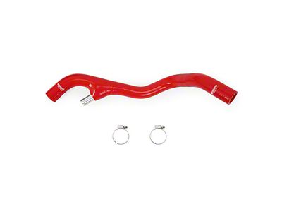 Mishimoto Lower Overflow Hose; Red (03-04 6.0L Powerstroke F-250 Super Duty)