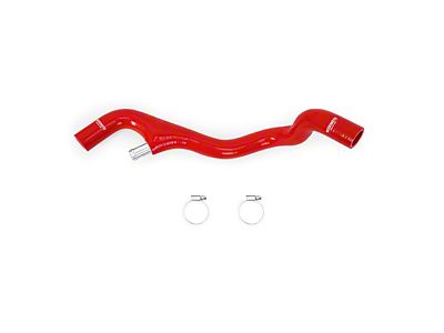 Mishimoto Lower Overflow Hose; Red (05-07 6.0L Powerstroke F-250 Super Duty)