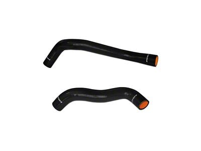 Mishimoto Silicone Coolant Hose Kit; Black (99-Early 01 7.3L Powerstroke F-250 Super Duty)