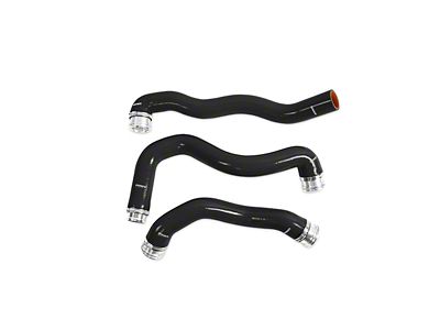 Mishimoto Silicone Coolant Hose Kit; Black (08-10 6.4L Powerstroke F-250 Super Duty)