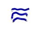 Mishimoto Silicone Coolant Hose Kit; Blue (08-10 6.4L Powerstroke F-250 Super Duty)