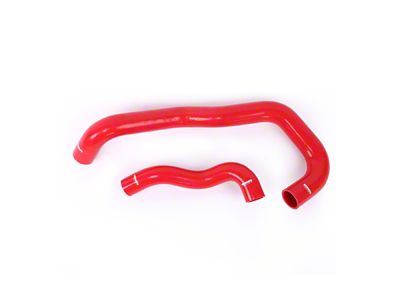 Mishimoto Silicone Coolant Hose Kit; Red (05-07 6.0L F-250 Super Duty w/ Twin I-Beam Front Suspension)