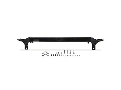 Mishimoto Upper Radiator Support Bar; Micro-Wrinkle Black (08-10 6.4L Powerstroke F-250 Super Duty)