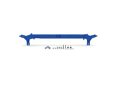 Mishimoto Upper Radiator Support Bar; Micro-Wrinkle Blue (08-10 6.4L Powerstroke F-250 Super Duty)