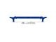 Mishimoto Upper Radiator Support Bar; Micro-Wrinkle Blue (08-10 6.4L Powerstroke F-250 Super Duty)