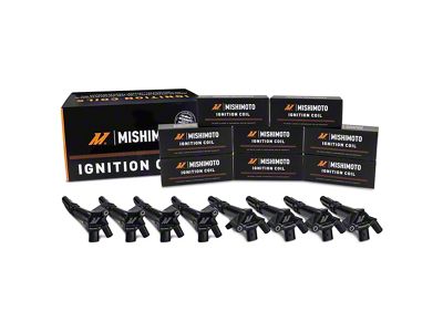 Mishimoto Ignition Coil; 8-Pack (11-17 6.2L F-350 Super Duty)