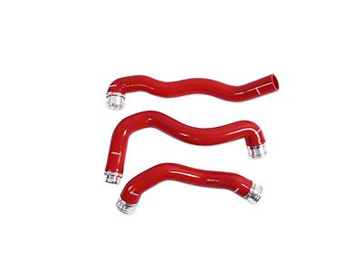 Mishimoto Silicone Coolant Hose Kit; Red (08-10 6.4L Powerstroke F-350 Super Duty)