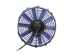 Mishimoto Slim Electric Fan; 12-Inch; Blue (Universal; Some Adaptation May Be Required)