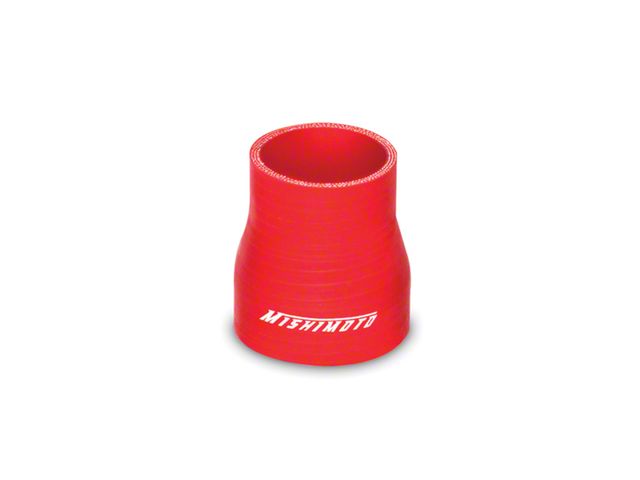 Mishimoto Silicone Transition Coupler; 2-Inch to 2.50-Inch; Red (Universal; Some Adaptation May Be Required)