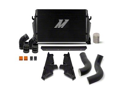 Mishimoto Performance Intercooler Kit with Black Piping; Black (19-25 6.7L RAM 2500)