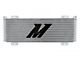 Mishimoto Universal 13-Row Stacked Plate Transmission Cooler; Silver (Universal; Some Adaptation May Be Required)