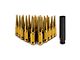 Mishimoto Gold Steel Spiked Lug Nuts; M12 x 1.5; Set of 24 (19-24 Ranger)