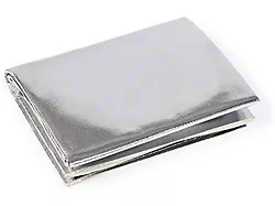 Mishimoto Aluminum Silica Heat Barrier with Adhesive Backing; 24-Inch x 24-Inch (Universal; Some Adaptation May Be Required)