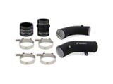 Mishimoto Cold-Side Intercooler Pipe and Boot Kit; Wrinkle Black (17-19 6.6L Duramax Sierra 2500 HD)