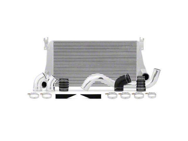 Mishimoto Performance Intercooler Kit; Silver (07-10 6.6L Duramax Sierra 2500 HD)