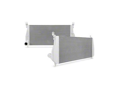 Mishimoto Performance Intercooler; Silver (01-05 6.6L Duramax Sierra 2500 HD)