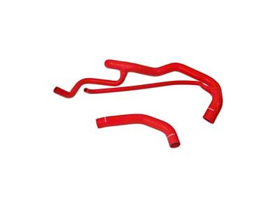 Mishimoto Silicone Coolant Hose Kit; Red (01-05 6.6L Duramax Sierra 2500 HD)