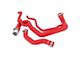 Mishimoto Silicone Coolant Hose Kit; Red (07-10 6.6L Duramax Sierra 2500 HD)