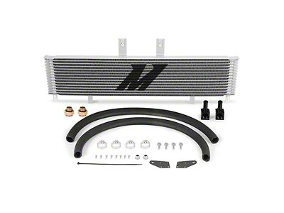 Mishimoto Transmission Cooler; Silver (01-Early 03 6.6L Duramax Sierra 2500 HD)