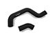 Mishimoto Hot-Side Intercooler Pipe and Boot Kit; Wrinkle Black (17-19 6.6L Duramax Sierra 3500 HD)