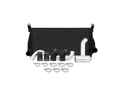 Mishimoto Performance Intercooler Kit; Black (02-Early 04 6.6L Duramax Sierra 3500 HD)