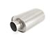 Mishimoto Resonator Muffler; 2.50-Inch Inlet/2.50-Inch Outlet; Brushed (Universal; Some Adaptation May Be Required)